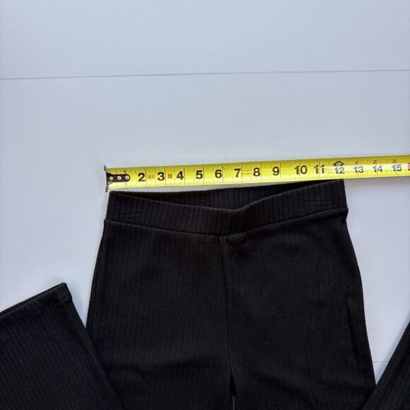 Vince Size XS Lot Of 2 Ribbed Stretch Flared Pull On Pant High Rise Soft Lounge - Picture 9 of 15